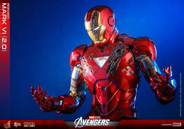Marvel's Avengers: Iron Man Mark VI 1/6 Diecast Action Figure - Hot Toys