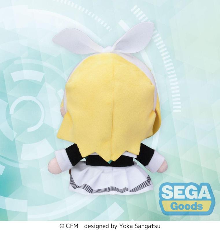 Character Vocal Series 02: Kagamine Rin/Len Fuwa Petit Mini Plush Figure Kagamine Rin Uniform Ver. ( 3