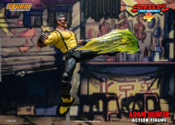 Streets of Rage 4: Adam Hunter 1/12 Action Figure - Storm Collectibles