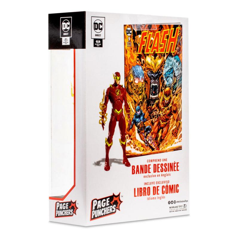 DC Direct Page Punchers Action Figure The Flash Barry Allen (The Flash Comic) 18 cm