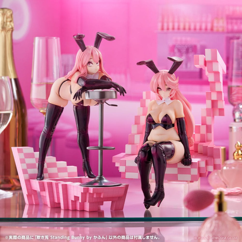 Original Character Trick Bunnies PVC Statue 1/7 Standing Bunny Illustration by Kafun 24 cm 7