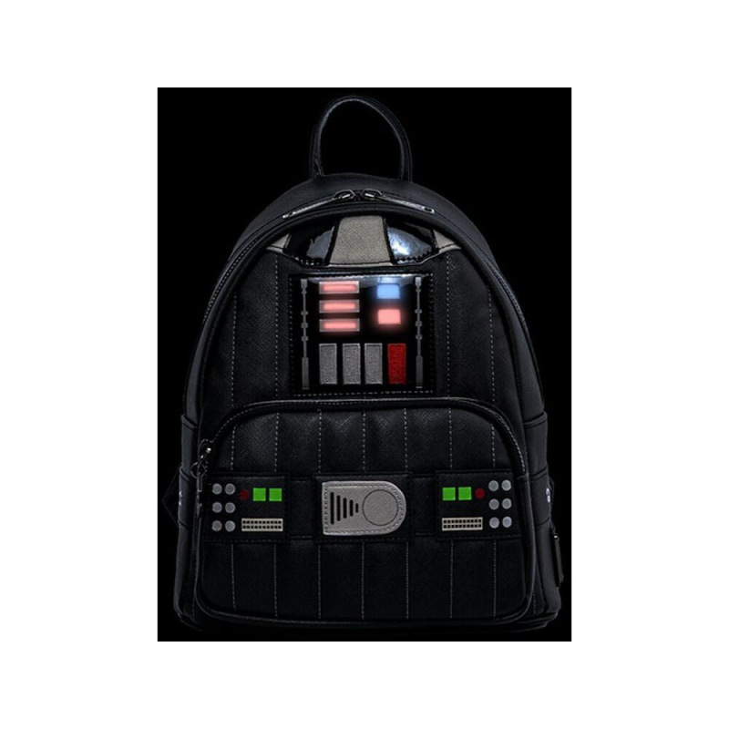 Star Wars by Loungefly Backpack Mini Darth Vader Light up Cosplay 4