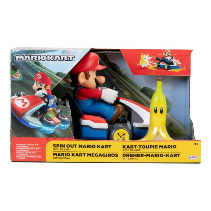 Super Mario Kart Vehicles Spin Out Assortment (6) 1