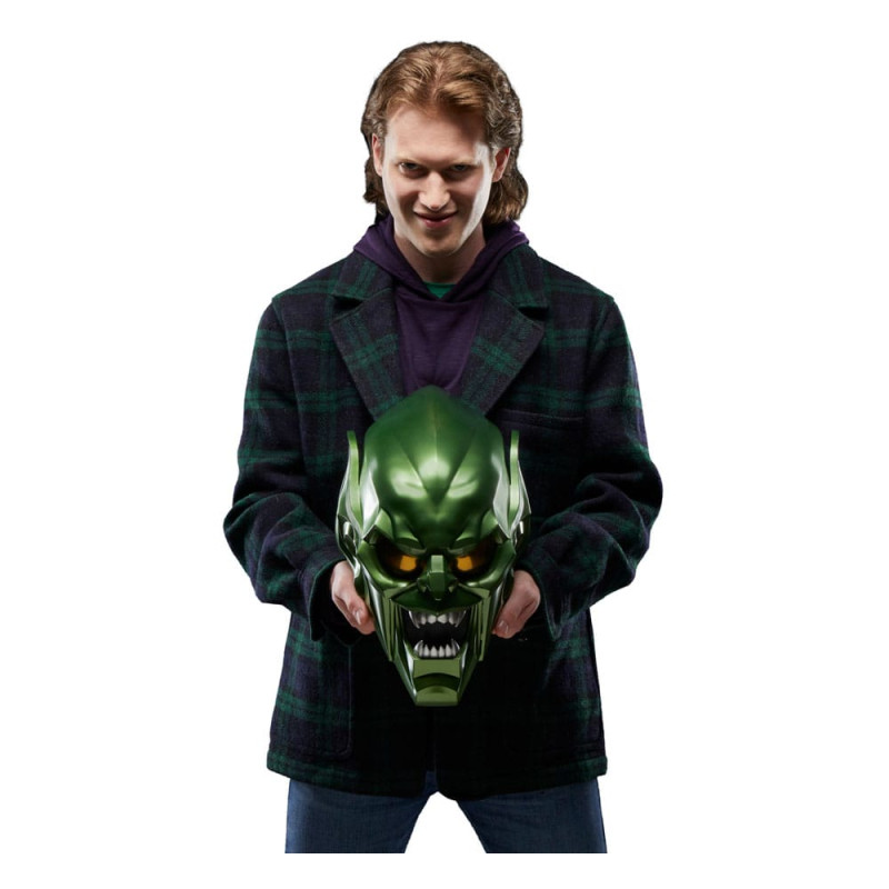 Spider-Man: No Way Home Marvel Legends Roleplay Replica Green Goblin Premium Helmet 3