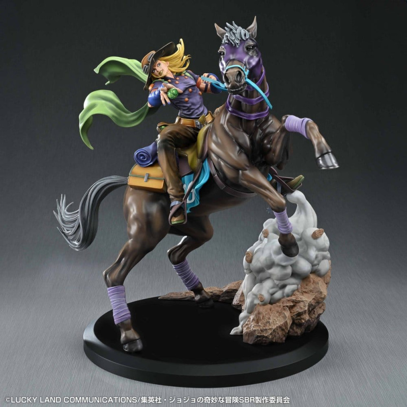 JoJo's Bizarre Adventure: Steel Ball Run Figure Gyro Zeppeli & Valkyrie 31 cm 2