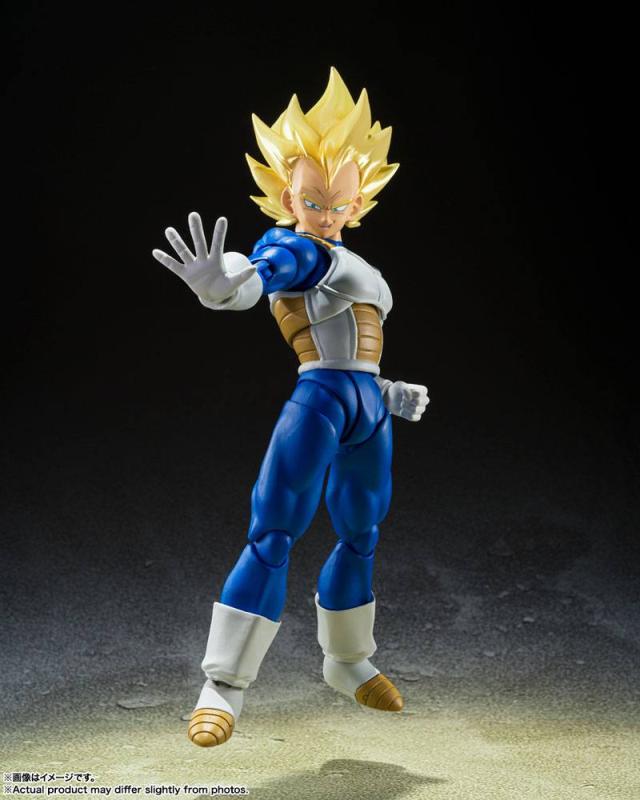 Dragon Ball Z S.H. Figuarts Action Figure Super Saiyan Vegeta (Awakened Super Saiyan Blood) 14 cm 6