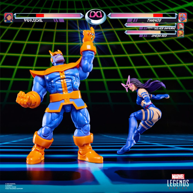 Marvel Legends Gamerverse Action Figure 2-Pack Psylocke vs. Thanos 15 cm 4