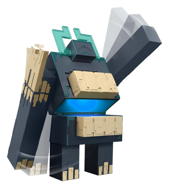 Minecraft Dungeons II Action Figure with Light and Sound Twisted Warden 3