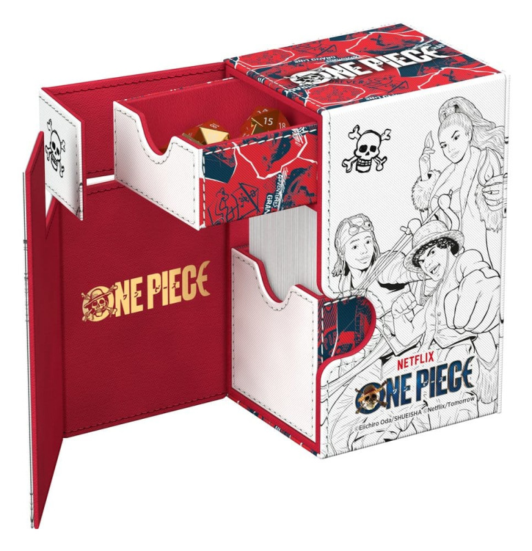 Ultimate Guard Flip'n'Tray 80+ Xenoskin NETFLIX ONE PIECE - Sketch 5