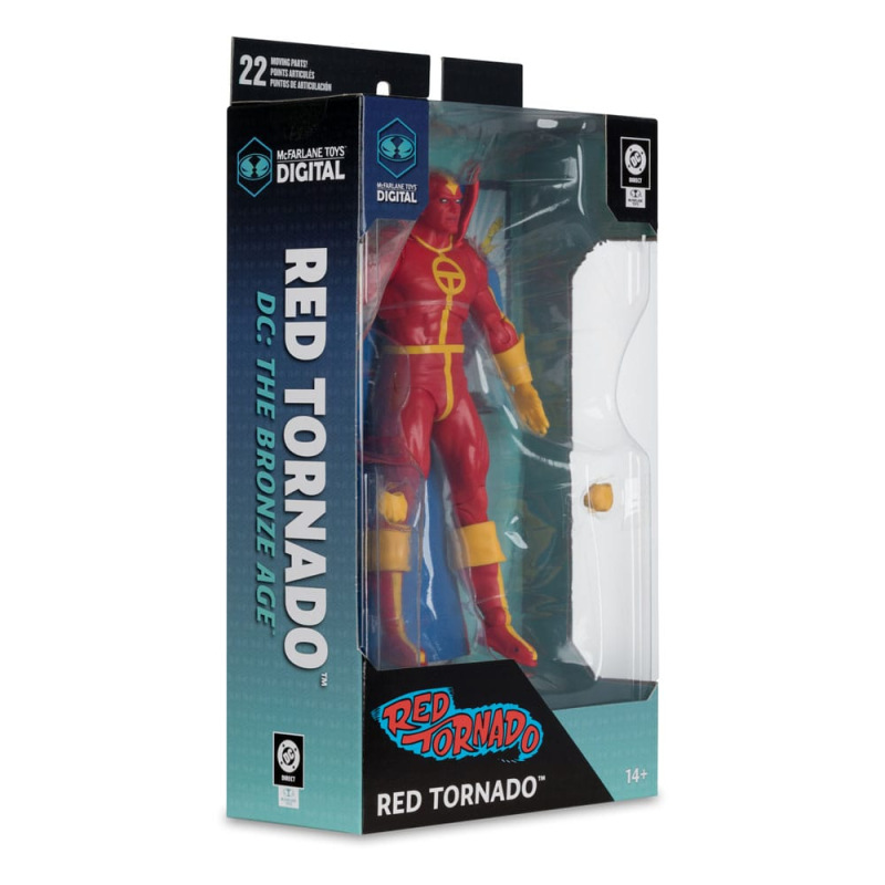 DC Direct McFarlane Toys Digital Action Figure Red Tornado (Bronze Age) 18 cm 7