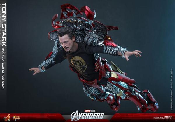 The Avengers Movie Masterpiece Action Figure 1/6 Tony Stark (Mark VII Suit-Up Version) 31 cm 5