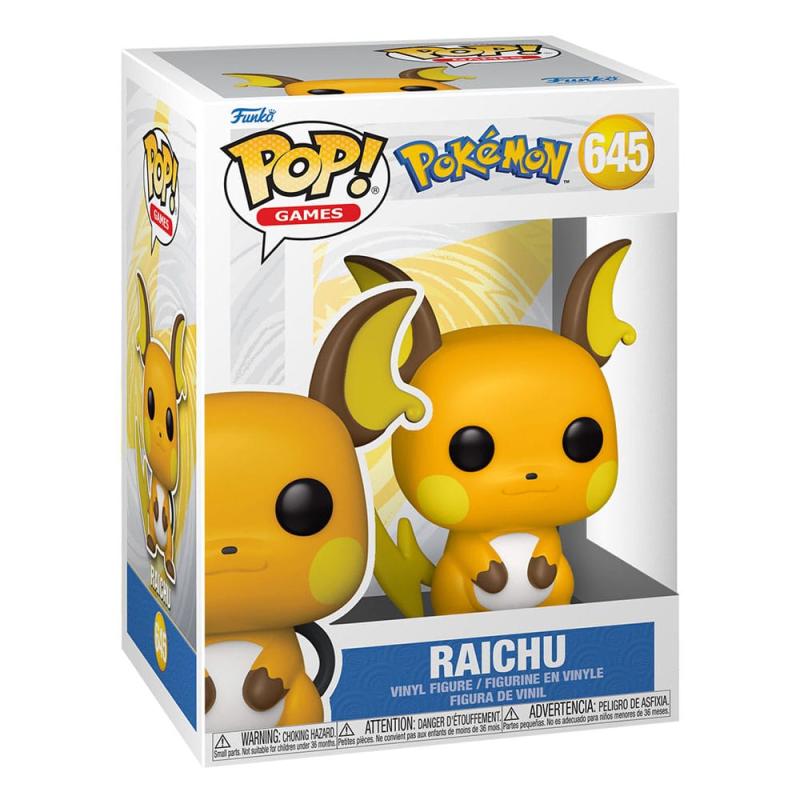 Pokemon POP! Games Vinyl Figure Raichu (EMEA) 9 cm 1