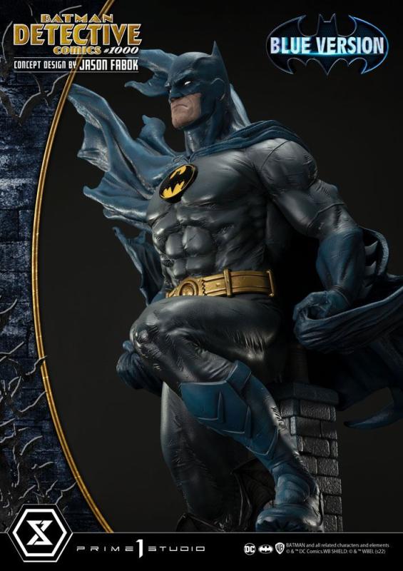 DC Comics: Batman Detective Comics #1000 Jason Fabok 105 cm Blue Version Statue - Prime 1