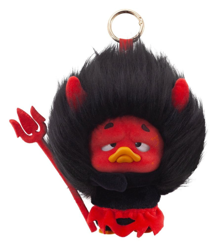 Upset Duck: Colorful Player Duck Blind Box Keychain 16 cm Display (6) 1