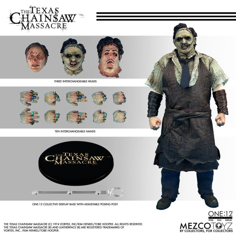 Texas Chainsaw Massacre (2003) Action figure 1/12 Leatherface 17 cm 1