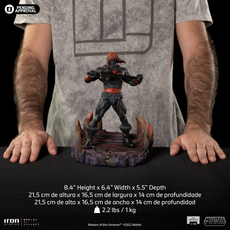 Masters of the Universe BDS Art Scale Statue 1/10 Anti-Eternia He-Man (Comics Version) 21 cm 5
