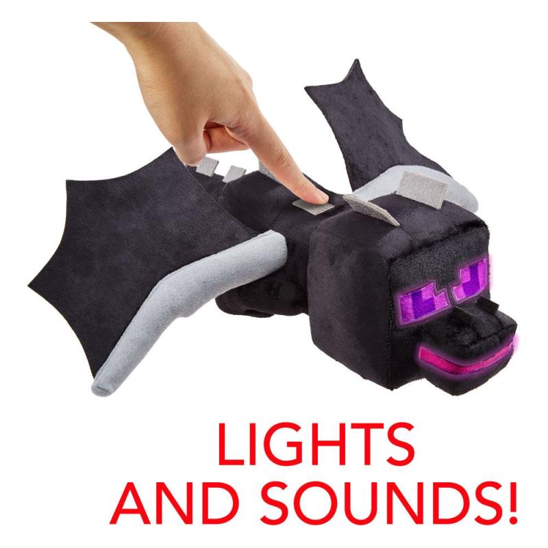 Minecraft Electronic Plush Figure Ender Dragon