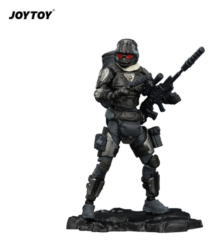 Dark Source Steel Ride Corps Action Figure Sniper Cinder 8 cm 4