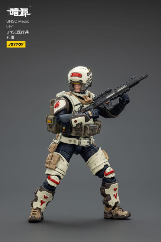 UNSC Dark Source Action Figur Medic Levi 7 cm 6
