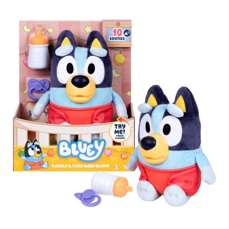 Bluey Interactive Plush figure Baby Bluey 30 cm 2