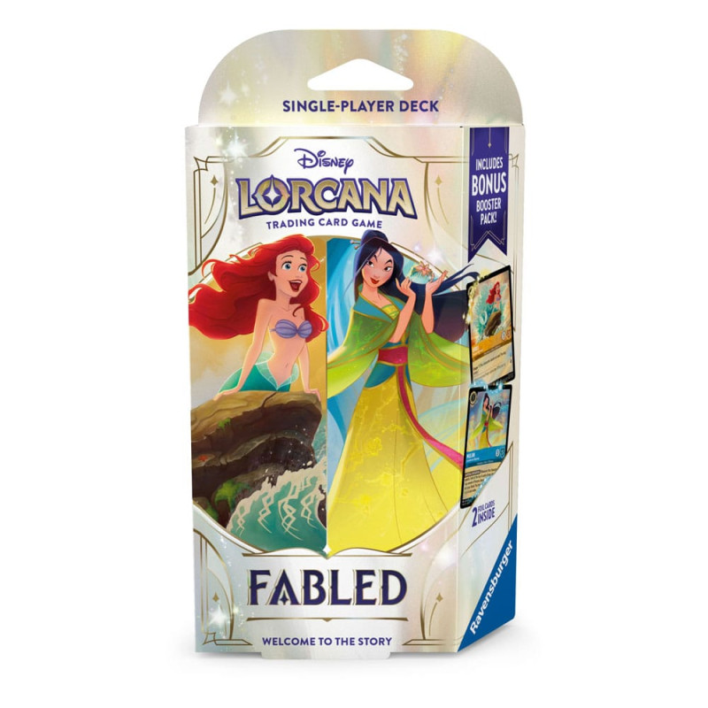 Disney Lorcana TCG Fabled Starter Decks Display (8) *English Edition* 1