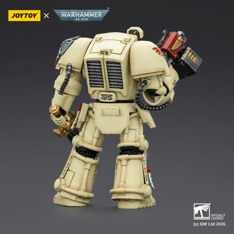 Warhammer 40,000 Action Figure Dark Angels Deathwing Terminator 1 with Power Sword and Storm Bolter 5