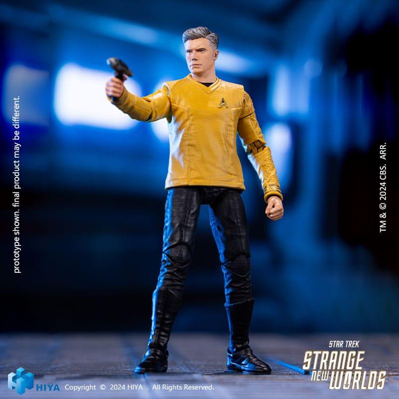 Star Trek Strange New Worlds Exquisite Mini Series Actionfigur 1/18 Pike 11 cm 8