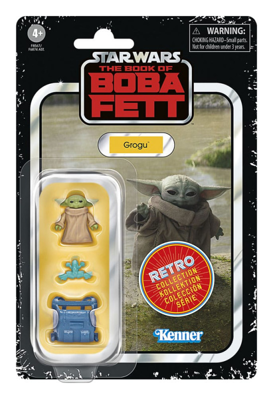Star Wars: The Book of Boba Fett Retro Collection Action Figure Grogu 10 cm 9