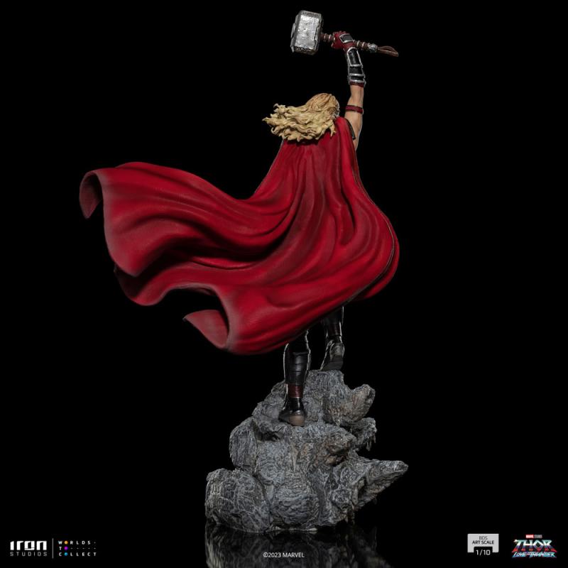 Thor Love and Thunder: Mighty Thor Jane Foster 1/10 BDS Art Scale Statue - Iron Studios
