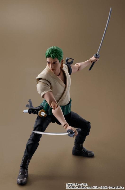 One Piece S.H. Figuarts Action Figure Roronoa Zoro (Netflix) 14 cm