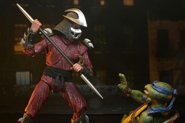 Teenage Mutant Ninja Turtles (1990 Movie) Action Figure Roof Top Battle Shredder vs Leo 18 cm 10