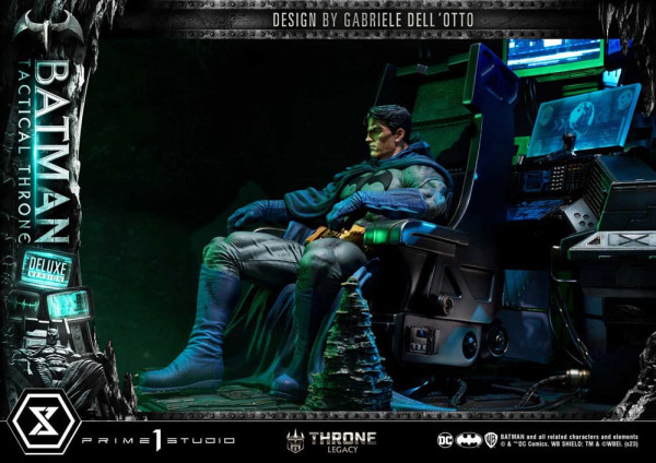 DC Comics Throne Legacy Collection Statue 1/3 Batman Tactical Throne Deluxe Version 57 cm 11