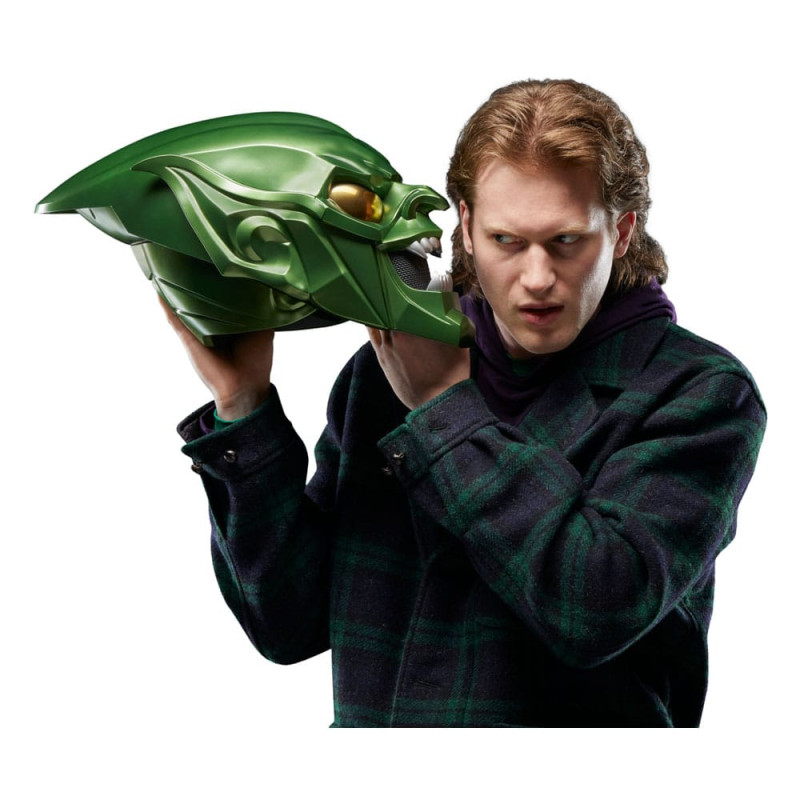Spider-Man: No Way Home Marvel Legends Roleplay Replica Green Goblin Premium Helmet 4