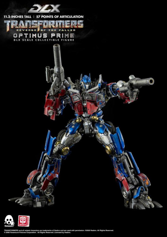 Transformers: Revenge of the Fallen DLX Action Figure 1/6 Optimus Prime 28 cm 10