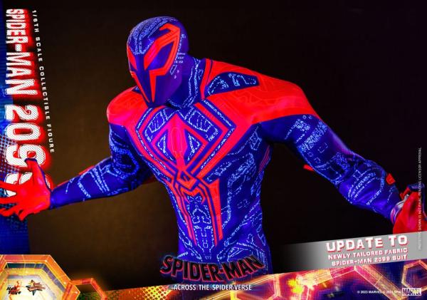 Spider-Man: Across the Spider-Verse Movie Masterpiece Action Figure 1/6 Spider-Man 2099 33 cm 5