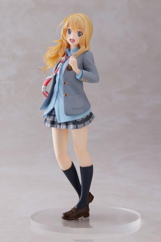 Shigatsu wa Kimi no Uso Coreful PVC Statue Kaori Miyazono School Uniform Ver. 18 cm