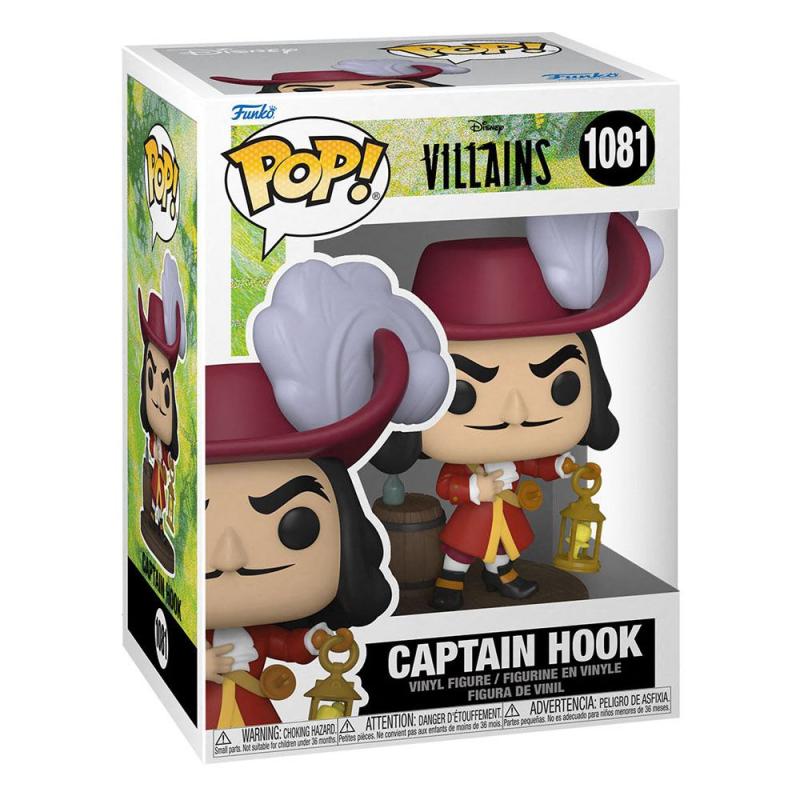 Disney: Villains POP! Disney Vinyl Figure Captain Hook 9 cm 1