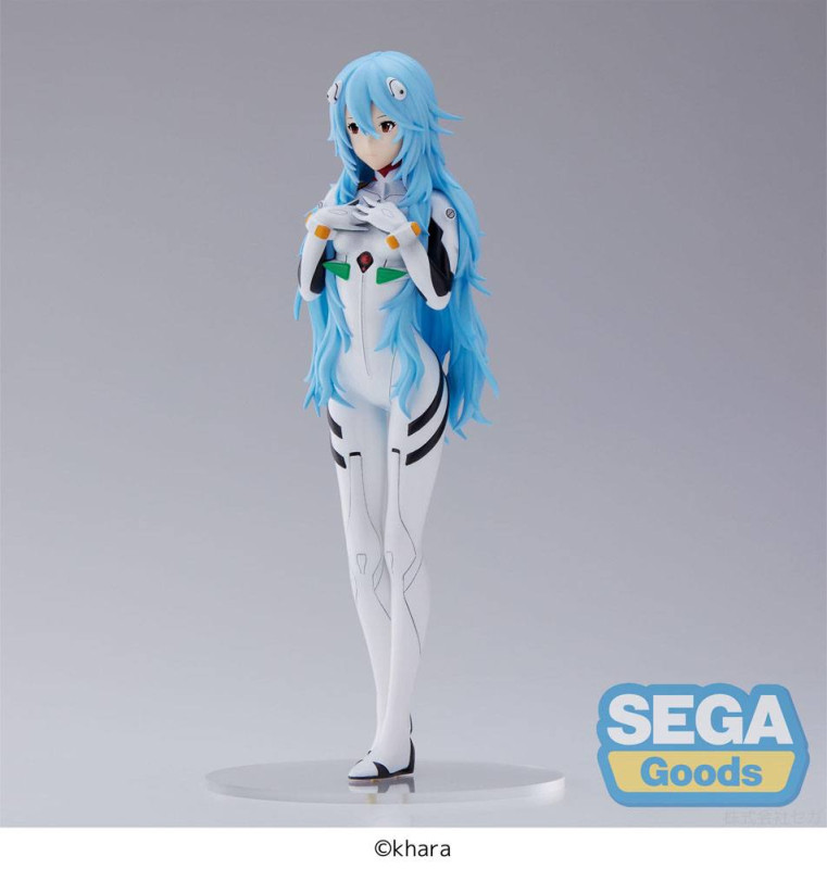Evangelion: 3.0+1.0 Thrice Upon a Time SPM PVC Statue Rei Ayanami Long Hair Ver. 21 cm 5