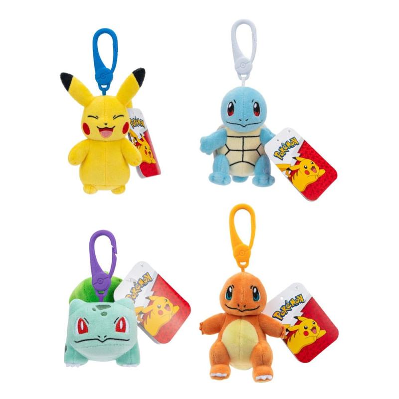 Pokémon Plush Figure & Keychain Series 1 10 cm Assortment (6)