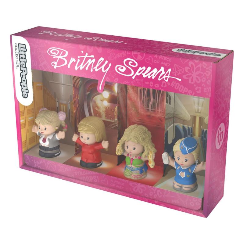 Britney Spears Fisher-Price Little People Collector Mini Figures 4-Pack 7 cm 14