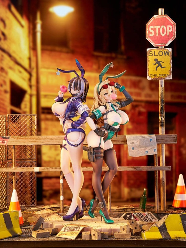 Original Character Figure 1/6 Bunny Cops_02 Illustration by CheLA77 30 cm 9