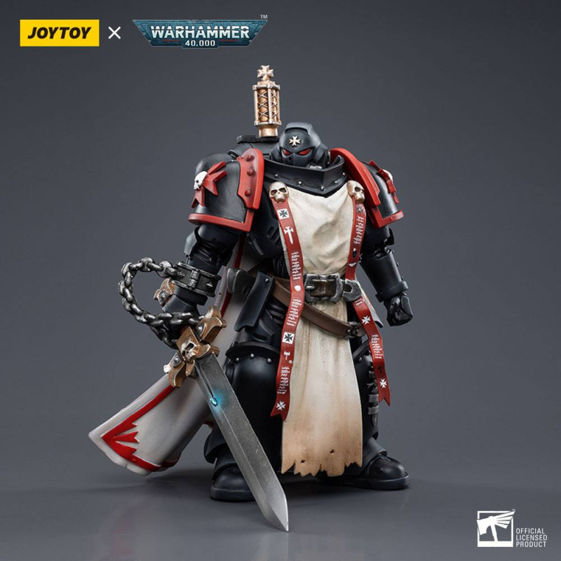 Warhammer 40k Action Figure 1/18 Black Templars Primaris Sword Brethren Eberwulf 12 cm 12