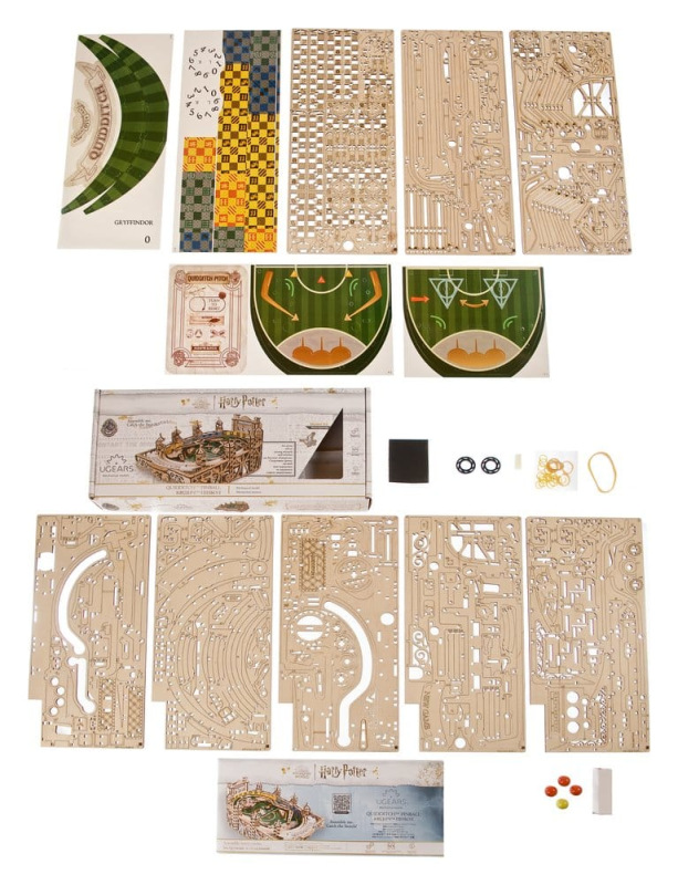 Harry Potter 3D Wooden Puzzle Quidditch Pinball 1