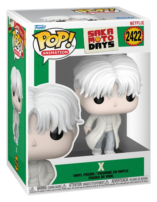 Sakamoto Days POP! Animation Vinyl Figure Kei "X" 9 cm 1
