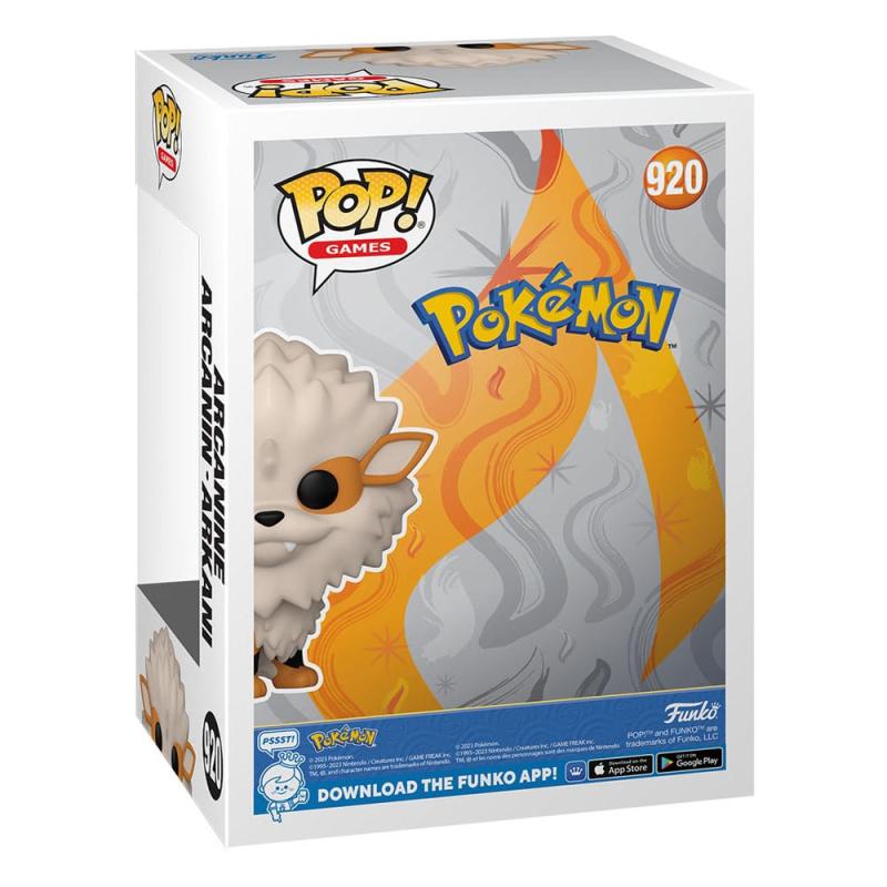 Pokemon POP! Games Vinyl Figure Arcanine (EMEA) 9 cm