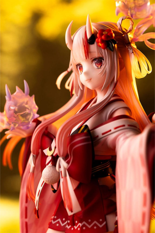 Hololive Production PVC Statue 1/7 Nakiri Ayame Shrine Maiden Fortune Outfit Ver. 26 cm 7