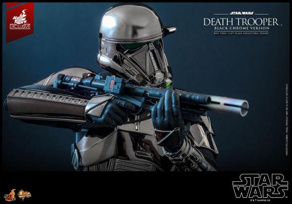 Star Wars: Death Trooper (Black Chrome) 1/6 Action Figure - Hot Toys