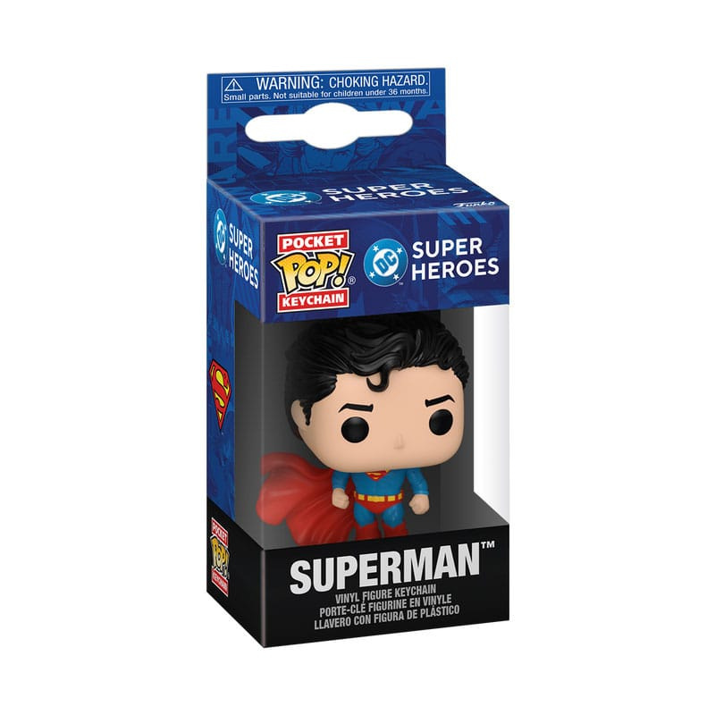 DC Comics POP! Vinyl Keychains 4 cm New Classics - Superman Display (12) 1