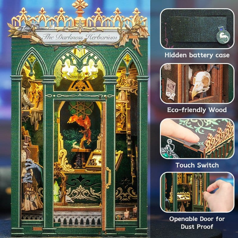 Book Nook The Darkness Herbarium 17 x 12 cm 2