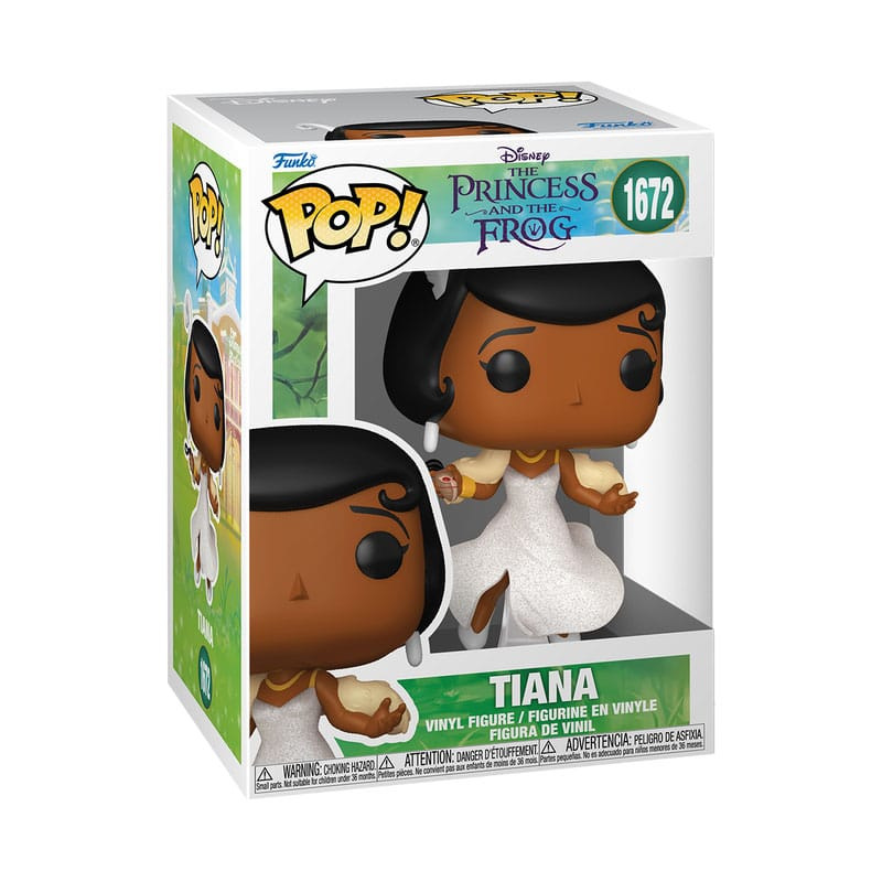 Princess and the Frog POP! Disney Vinyl Figure Tiana w/Glitter 9 cm 1